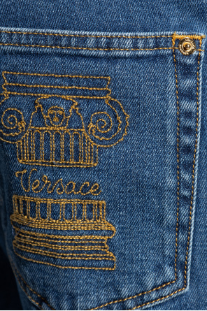 Versace Jeansy z logo