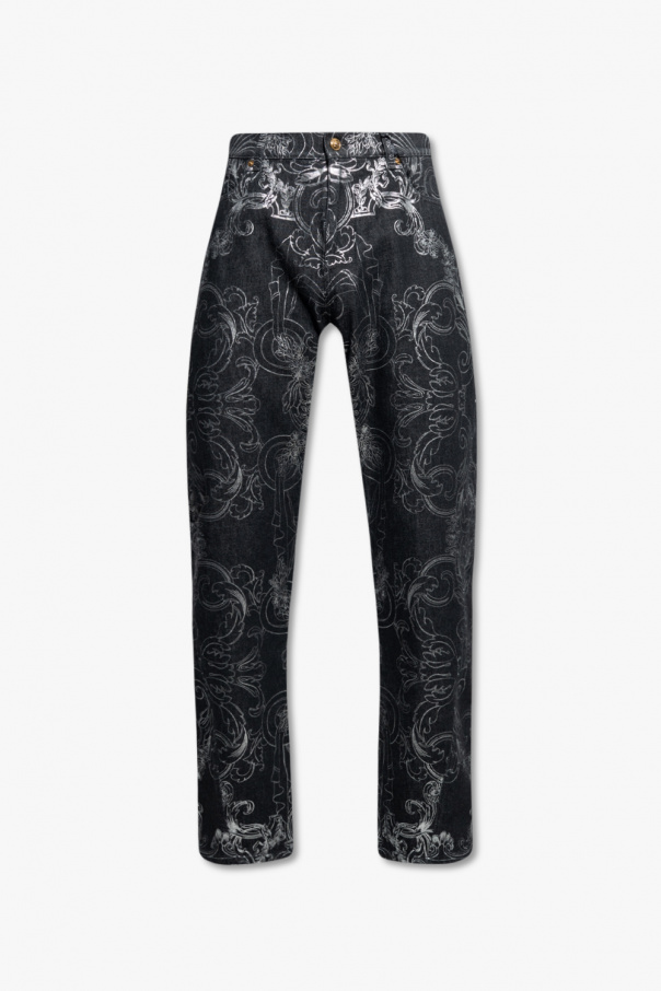 Versace Patterned jeans