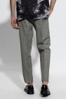 Versace Checked trousers
