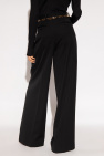 Versace BLACK Wide-legged trousers