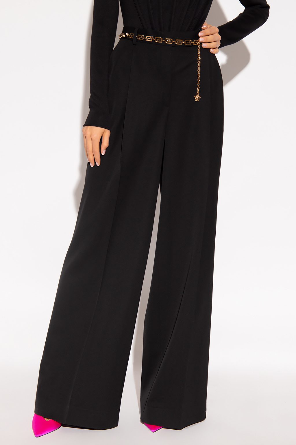 Versace Wide-legged trousers