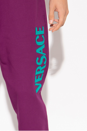 Versace Sleeveless Print Maxi Sleep Dress