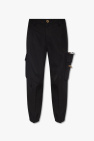 Easy pants with wide tapered silhouette
