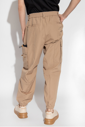 Versace Cargo Rosso trousers