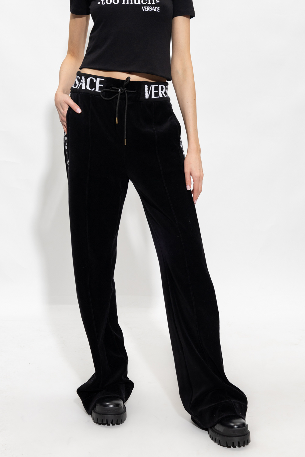 Versace Velvet trousers