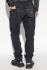 Versace Appliquéd jeans
