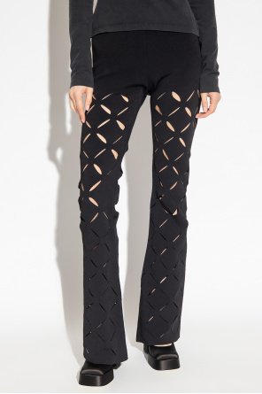 Versace FAITHFULL trousers with slits
