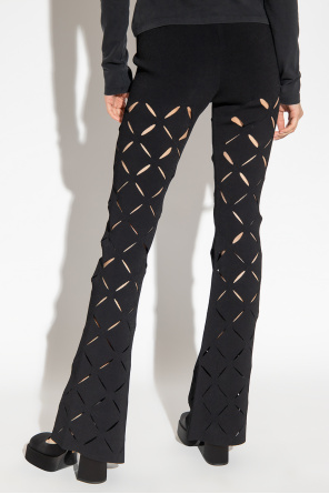 Versace FAITHFULL trousers with slits