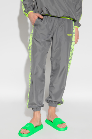 Versace Philipp Plein logo-print track pants