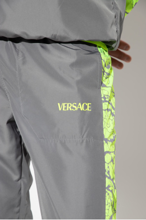 Versace Side-stripe track pants
