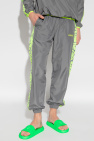 Versace GREY Side-stripe track pants