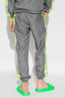 Versace GREY Side-stripe track pants