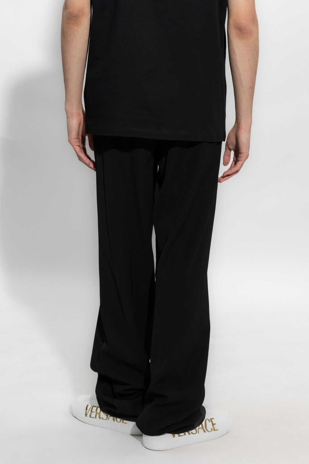 Versace Pleat-front trousers