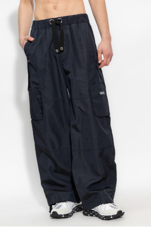 Versace Track pants with Blue