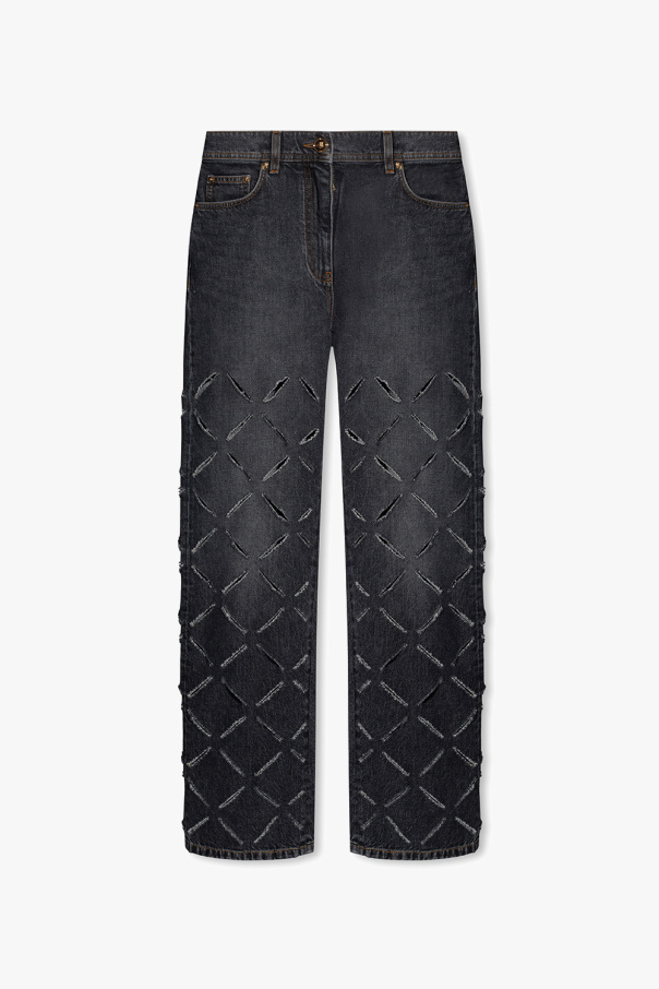Versace Slashed jeans
