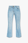 anderson patched denim trouser