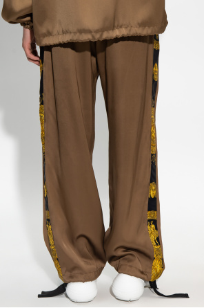 Versace Loose-fitting dickies trousers
