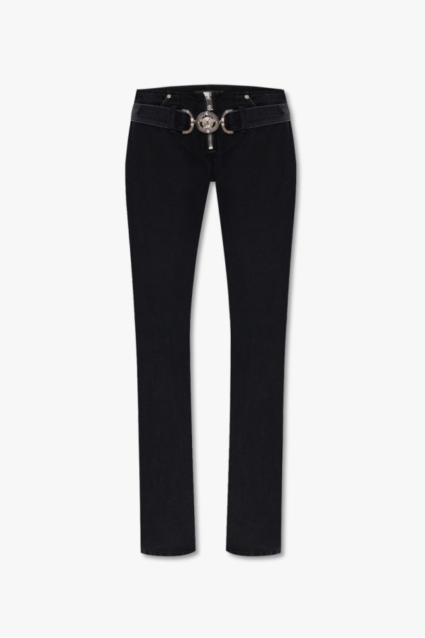 Versace Belted jeans