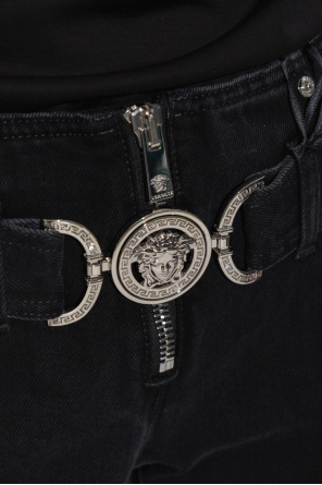 Versace Belted jeans