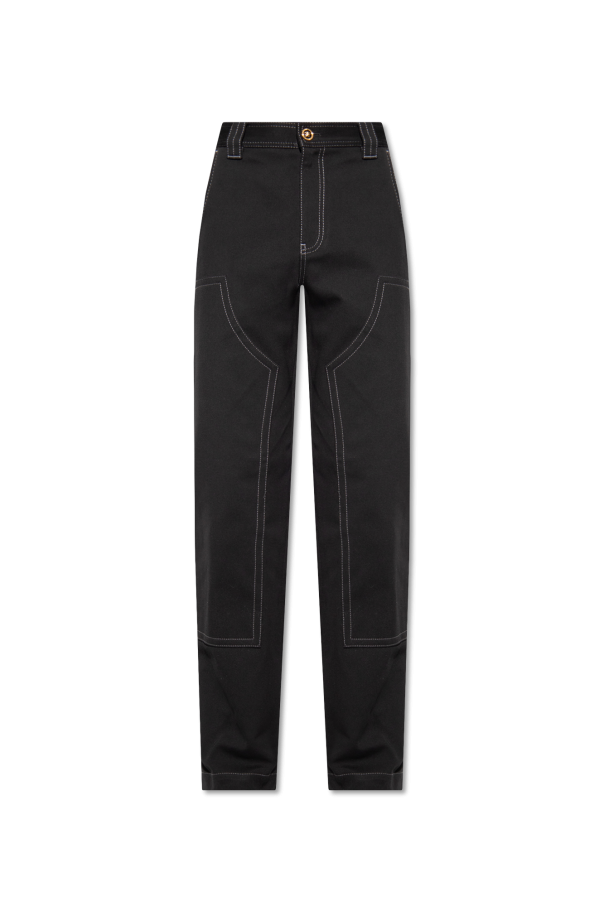 Versace Trousers with contrasting stitching