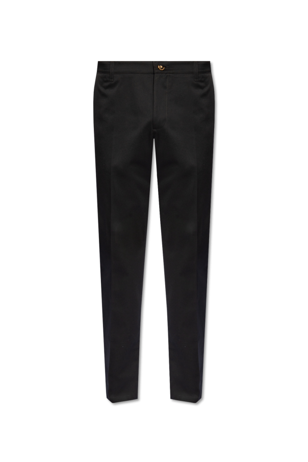 Pleat-front trousers od Versace