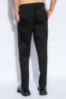 Versace BLACK Pleat-front trousers