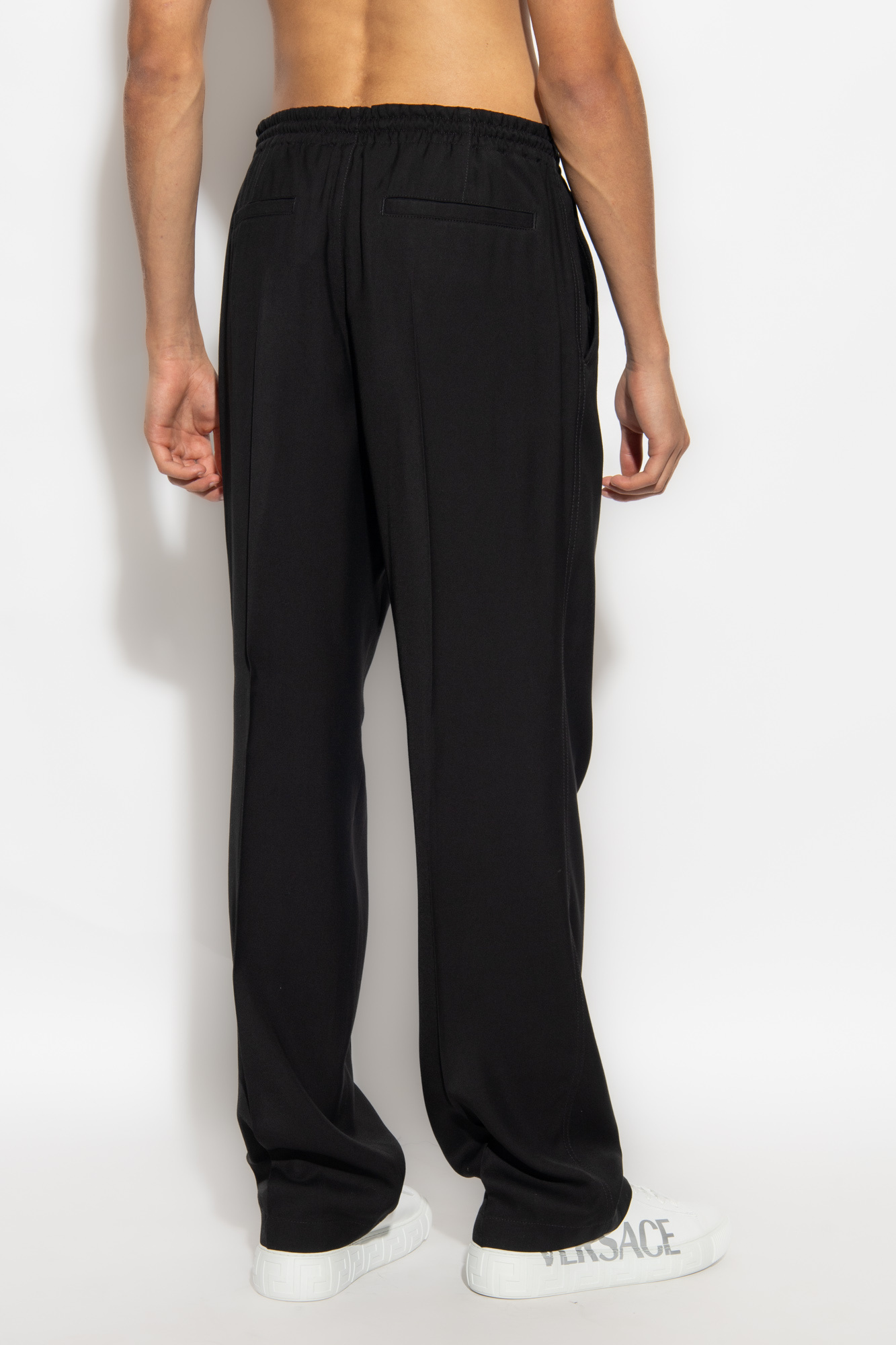 Versace Pleat-front trousers