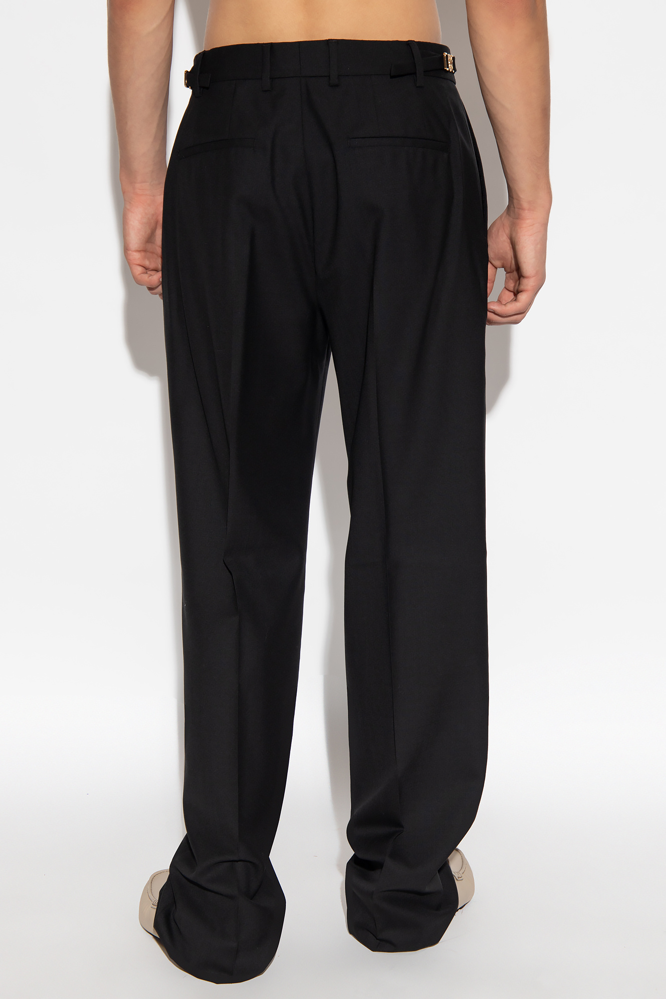 Versace Pleat-front aw0aw10685 trousers