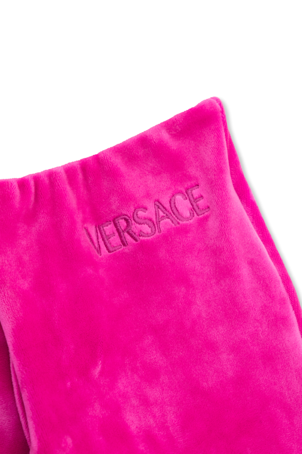 Versace Kids Velvet sweatpants
