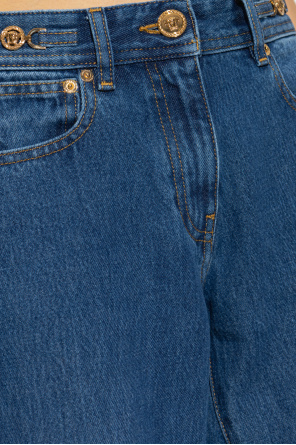 Versace Jeansy z rozszerzanymi nogawkami