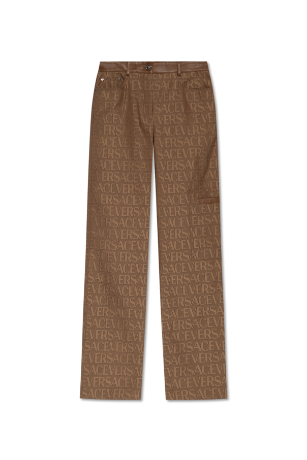 Trousers with logo od Versace