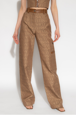 Versace Trousers with logo