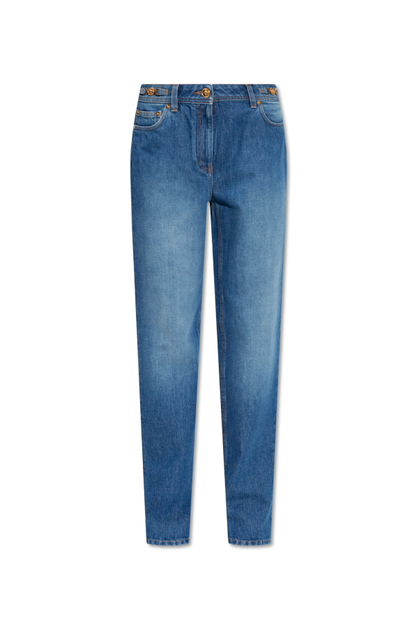 Versace jean bleu coupe droite best mountain