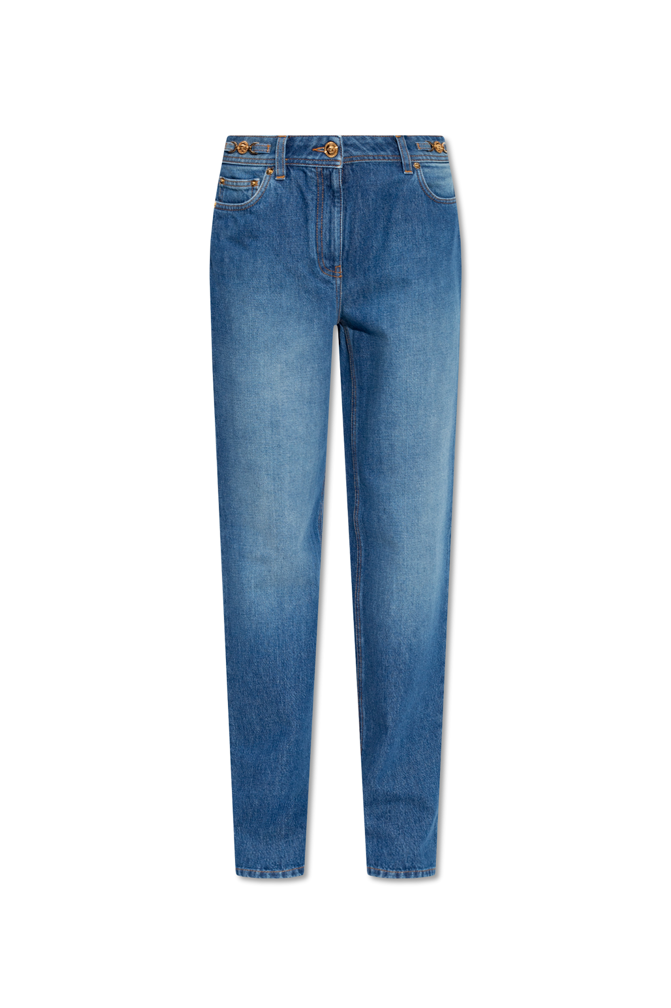 Versace stretch rib jeans