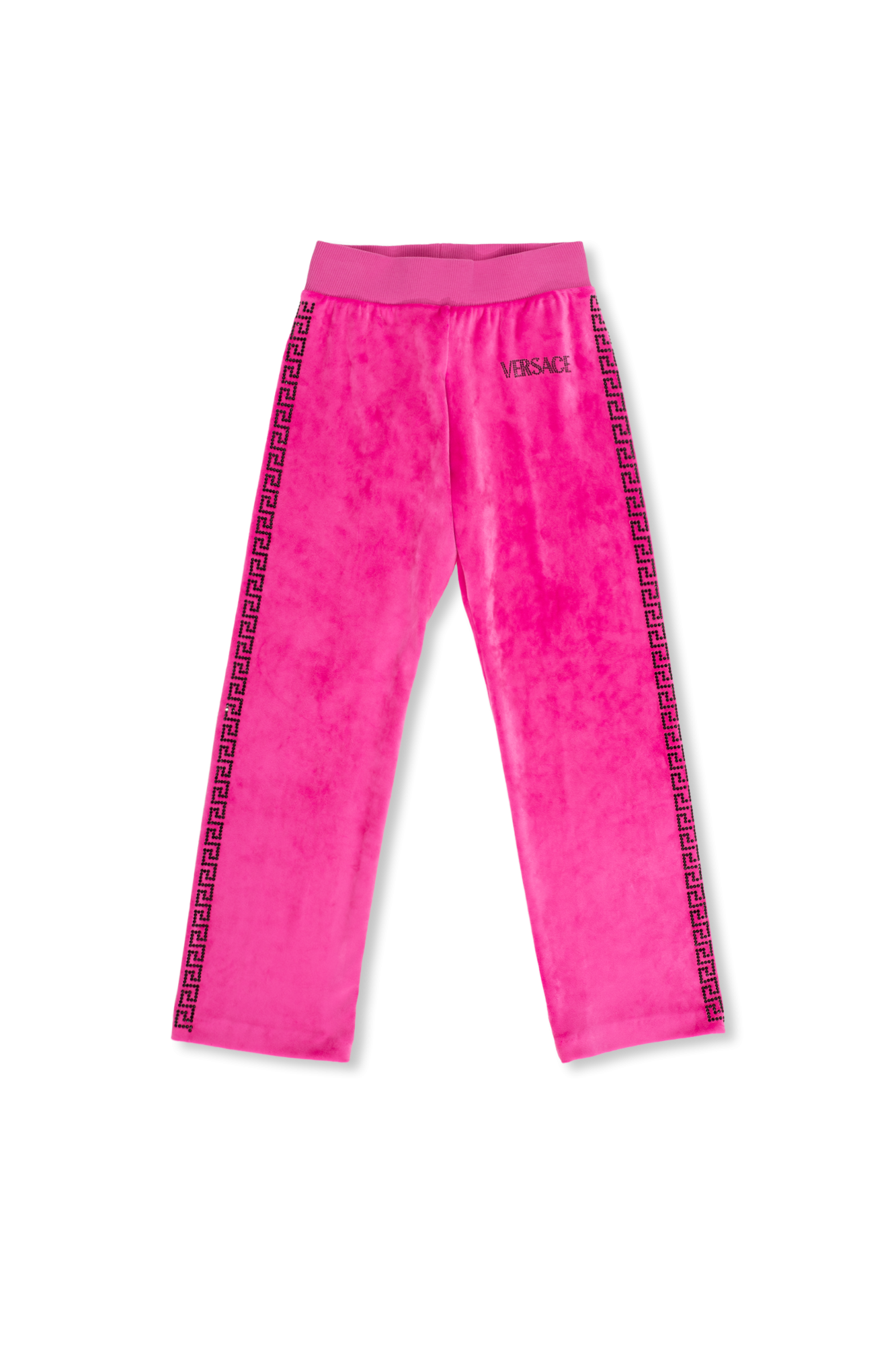 Juicy Couture Velour Fluorescent Pink Track Pants