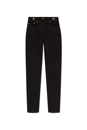 Tapered leg jeans