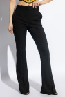 Versace BLACK Wool trousers