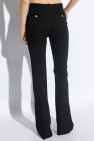 Versace BLACK Wool trousers