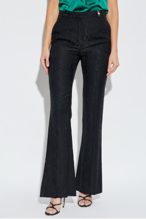Versace Crease trousers with animal motif