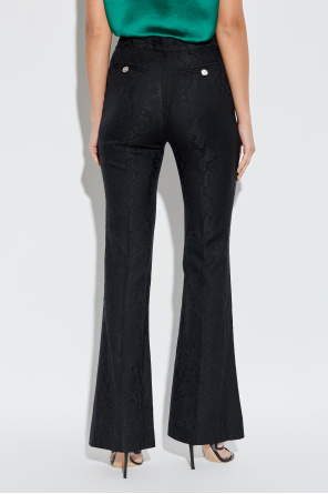 Versace Crease trousers with animal motif