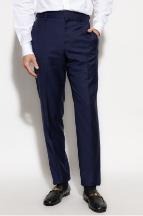 Versace Creased trousers