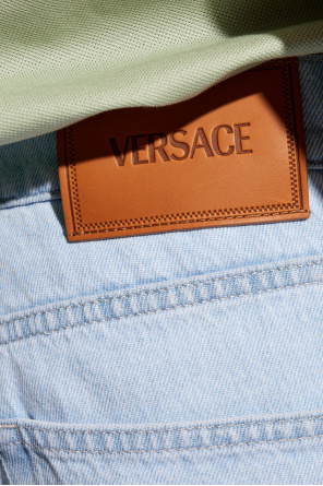 Versace Jeansy z aplikacją