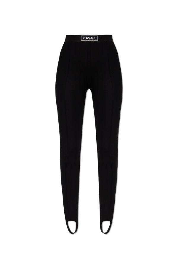 Versace Leggings with logo