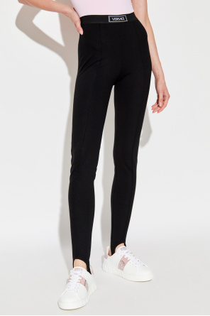 Versace Leggings with logo