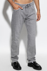 Versace GREY Jeans with slightly tapered legs
