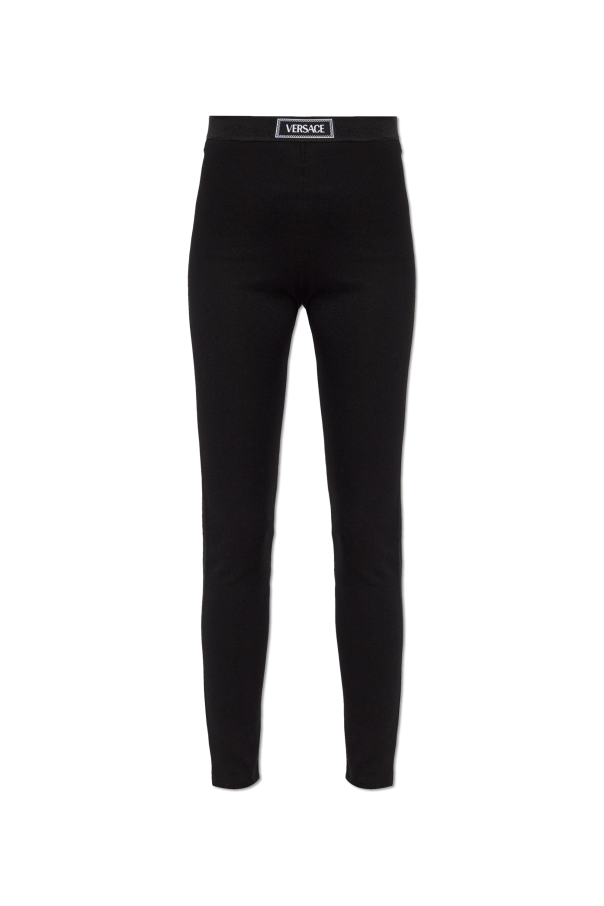 Leggings with logo patch, zdjęcie 1 Leggings with logo patch od Versace