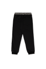 Versace Kids BLACK Versace Kids sweatpants