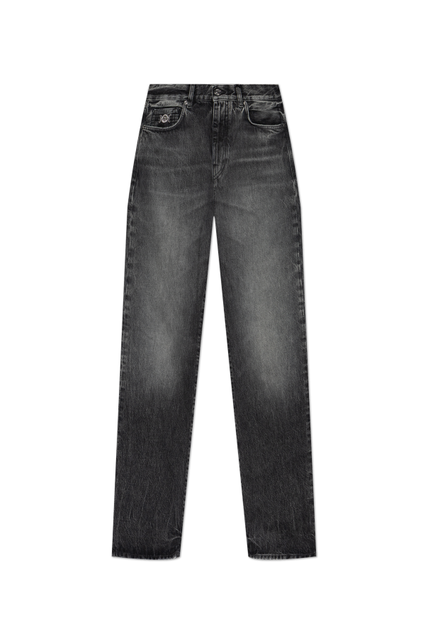 Jeans with slightly tapered legs od Versace