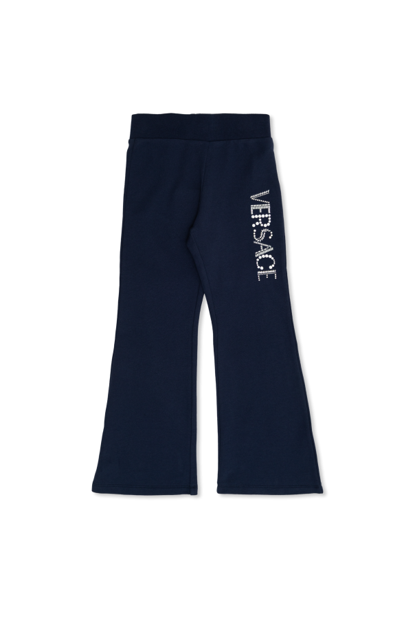 Trousers with logo od Versace Kids