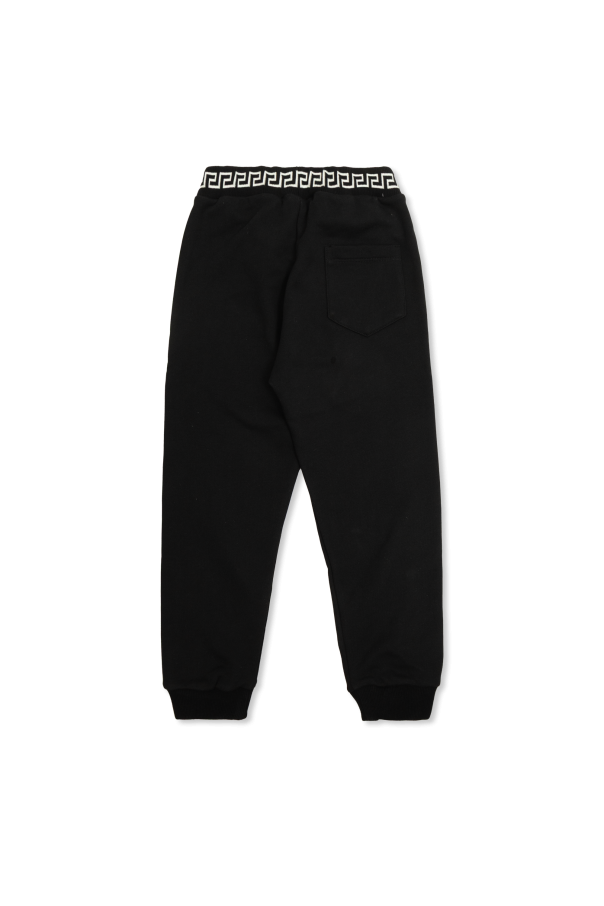 Versace Kids Pantalones deportivos de algodón
